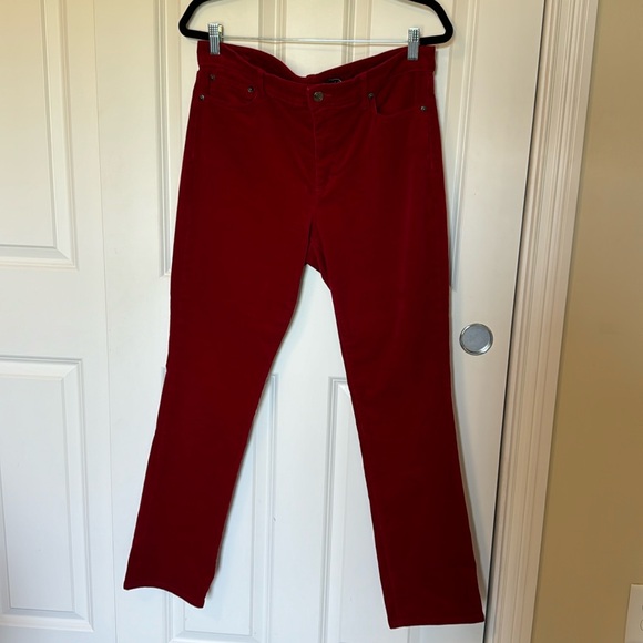 Ralph Lauren Pants - Red Ralph Lauren straight legged corduroy pants.